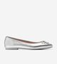 Women's Yara Soft Ballet Flats Silver